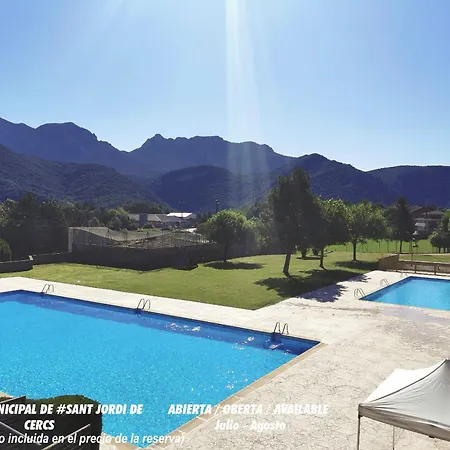 Apartamento rural en el Berguedà - Lluis&Antonia Sant Jordi de Cercs Exterior foto